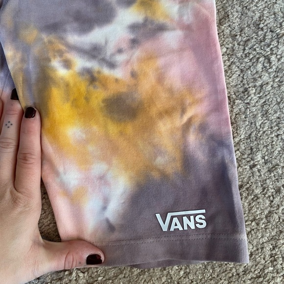 NWT Vans Tie Dye Biker Shorts - Picture 2 of 5